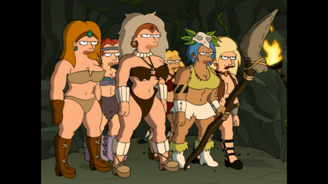 Futurama Porn Cavewoman - Death by Snu Snu - Did Futurama Cross a Line in Sexism? - Anna Cackler